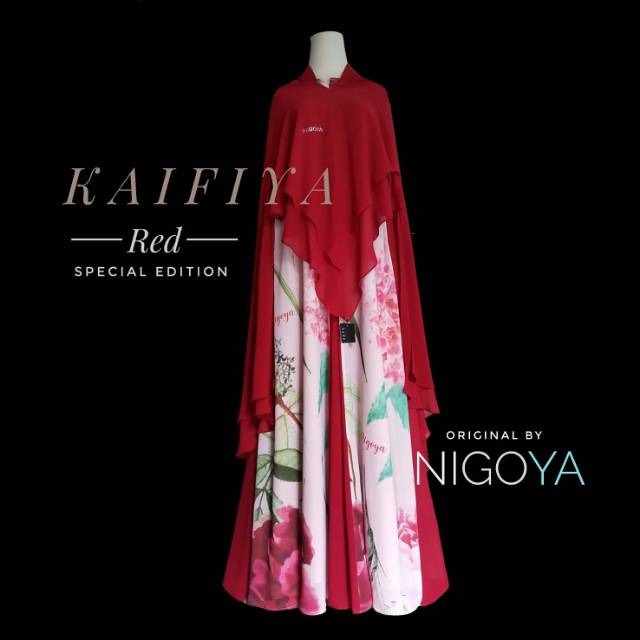 Kafiya Red syari by Nigoya.