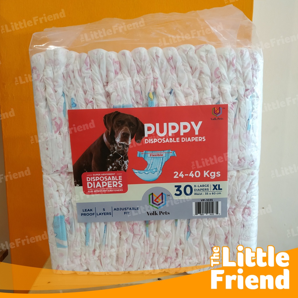 Popok Diapers Anjing Kucing Sekali Pakai Anti Bocor Adjustable