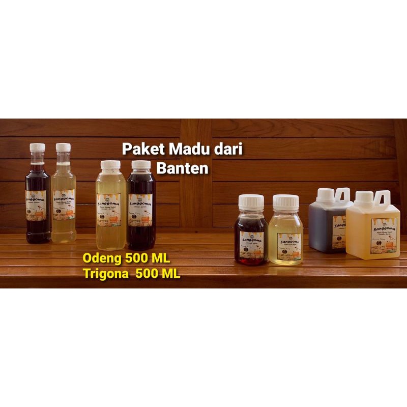

Madu Odeng 500ml & Trigona 500ml