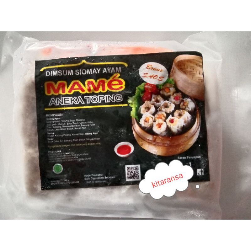 Dimsum Mame/Dimsum Ayam/Dimsum isi 15pcs/Dimsum Udang/Dimsum Nori