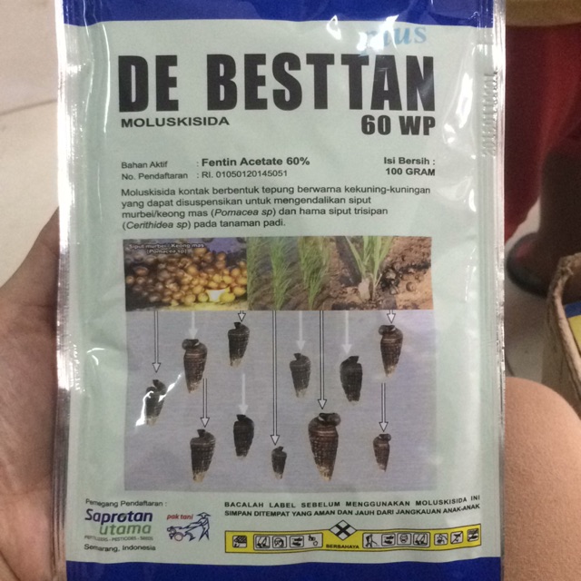 De Besttan (racun keong /siput) 100gr