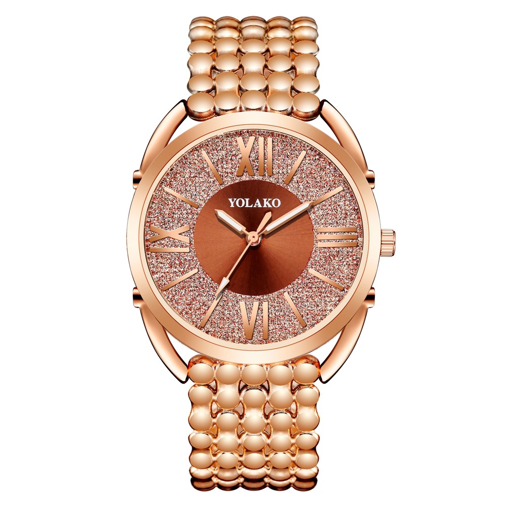 JAM TANGAN WANITA GOLD KOSTOVA PESTA KOREA MEWAH PREMIUM ELEGANT JAM098G1 BRANDED BATAM CEWEK MURAH 