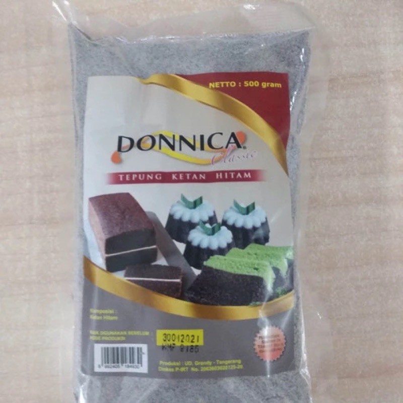 donnica tepung ketan hitam 500gr