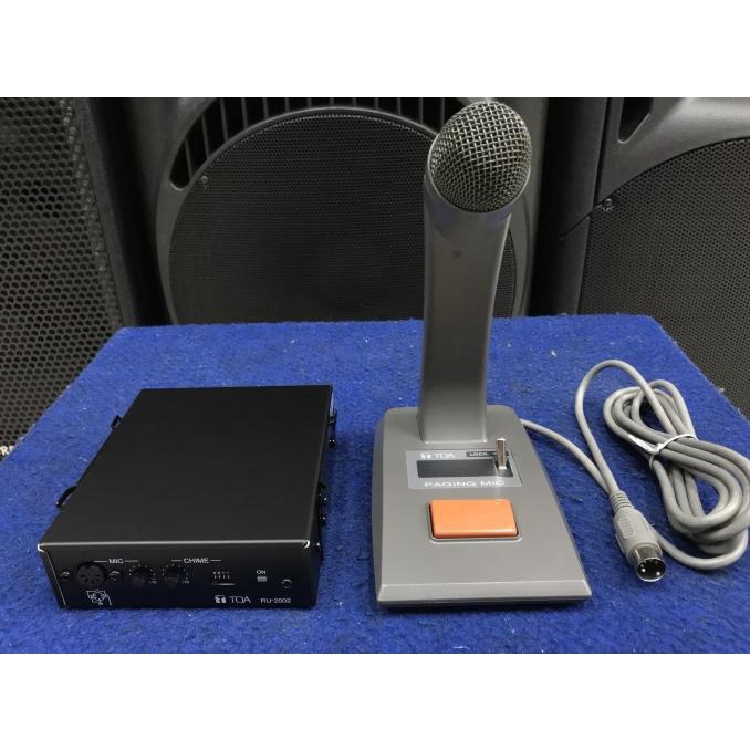 Paging Mic TOA ZM660D W/RU2002/ Mic Paging TOA ZM660D W/RU2002
