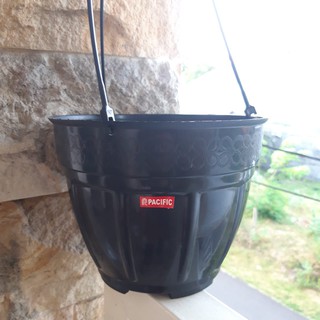 Pot Gantung Hitam 20 cm Pacific Harga Grosir Murah Se Pot Gantung Hitam 20 cm Pacific Harga Grosir Murah Se