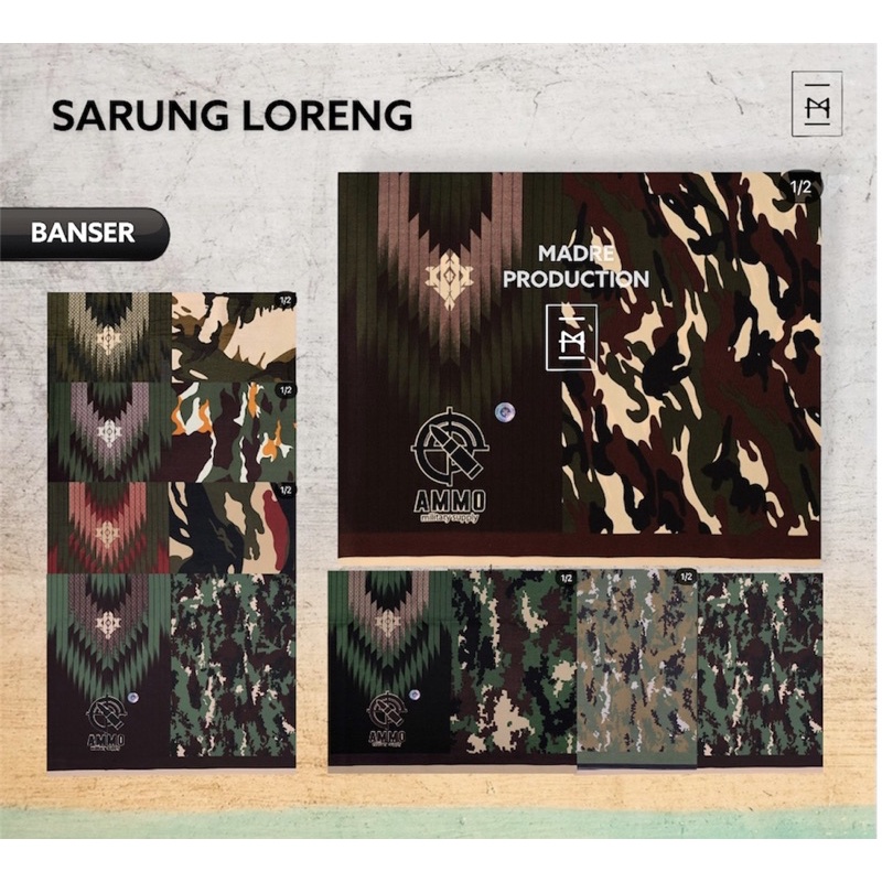 SARUNG MILITARY LORENG HARGA GROSIR DAN MURAH BISA COD DAN