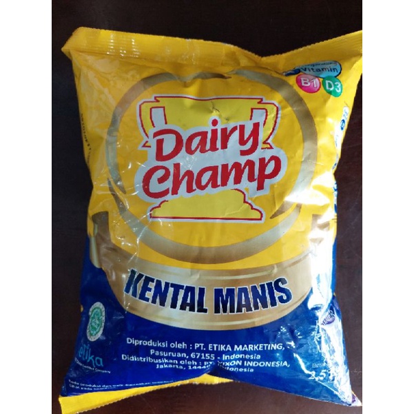 

SUSU KENTAL MANIS DAIRY CHAMP 2,5KG