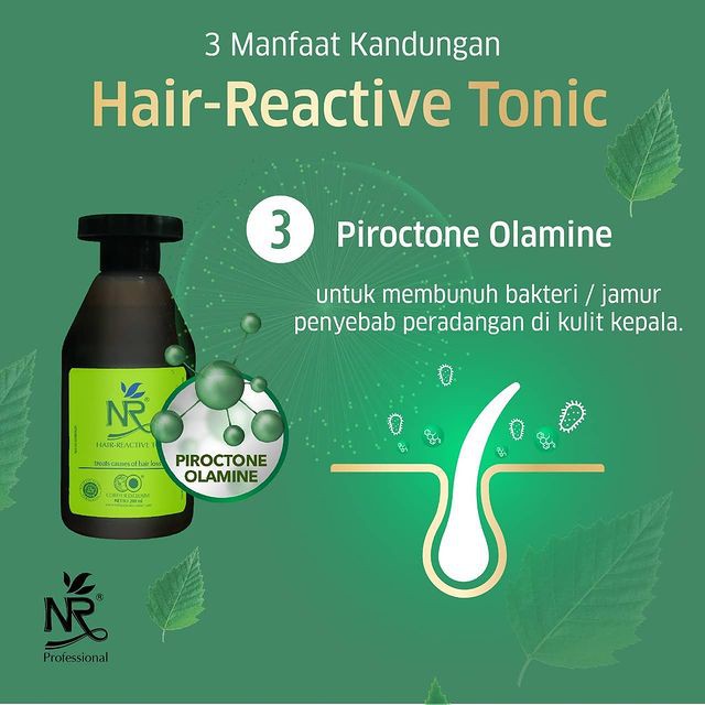 NR Hair Reactive Tonic 200 ml/NR Hair Tonic/MENGATASI KETOMBE DAN RAMBUT RONTOK-6