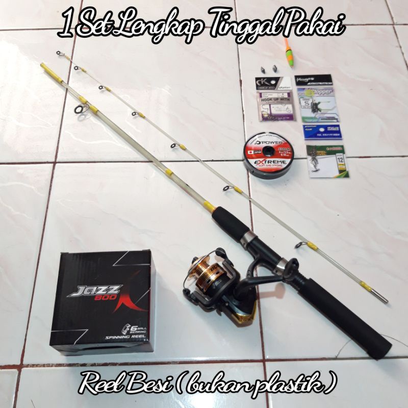 1 Set Pancing Udang & Ikan Mas