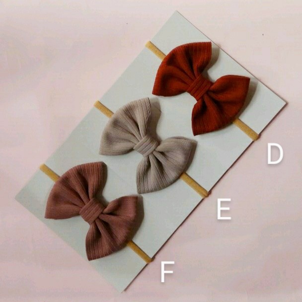 Bandana bayi nylon usa bow simple