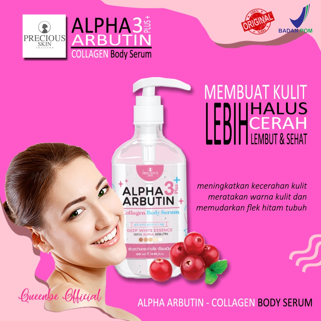 Jual Precious Skin Alpha Arbutin 3Plus 10x Whitening Booster Collagen ...