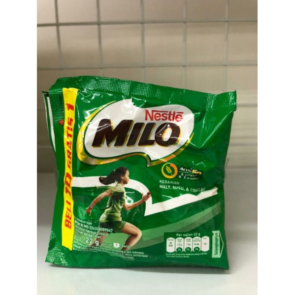 

MILO HEALTY DRINK ACTIVE-GO ISI 10X22G