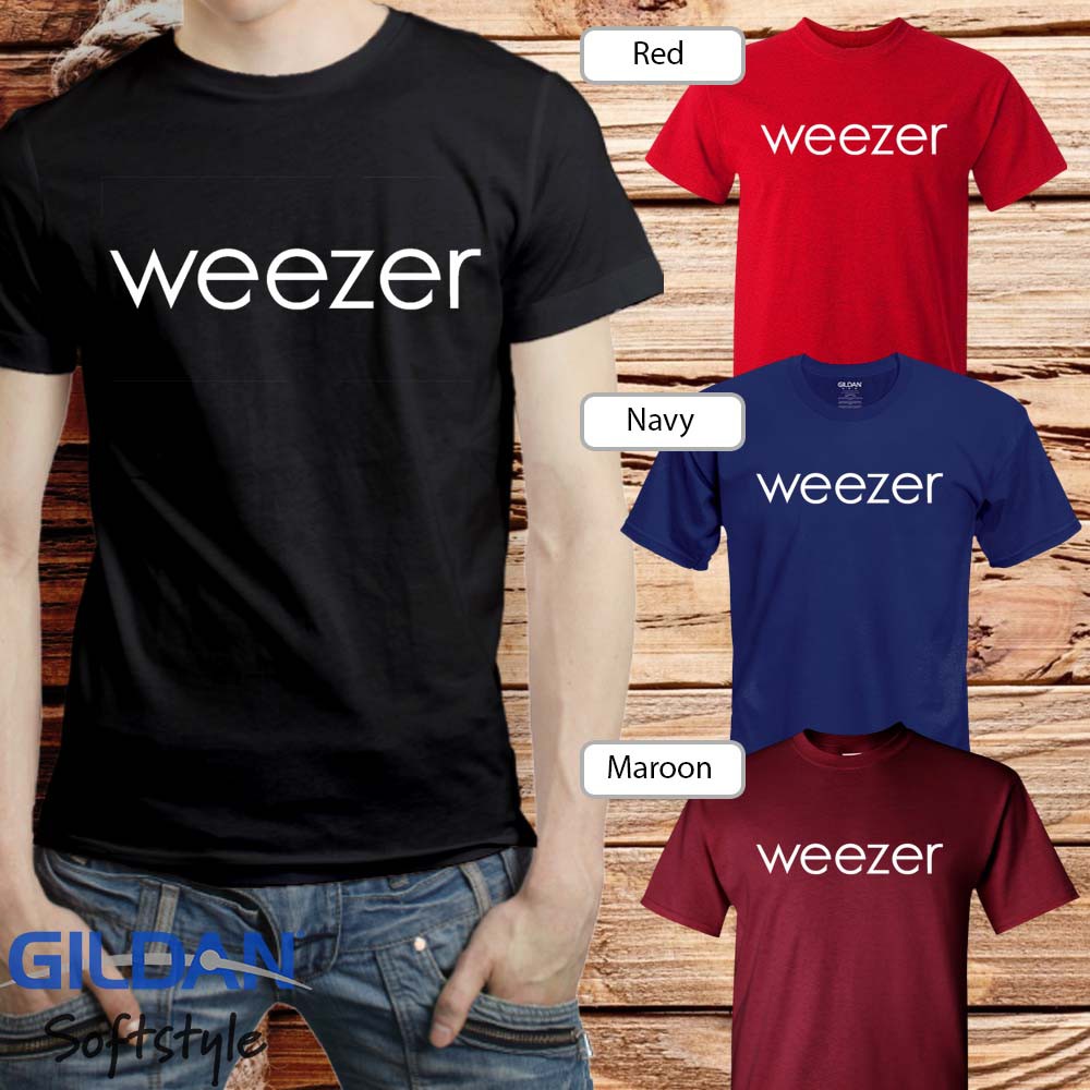 baju kaos band merchandise music official WEEZER 15