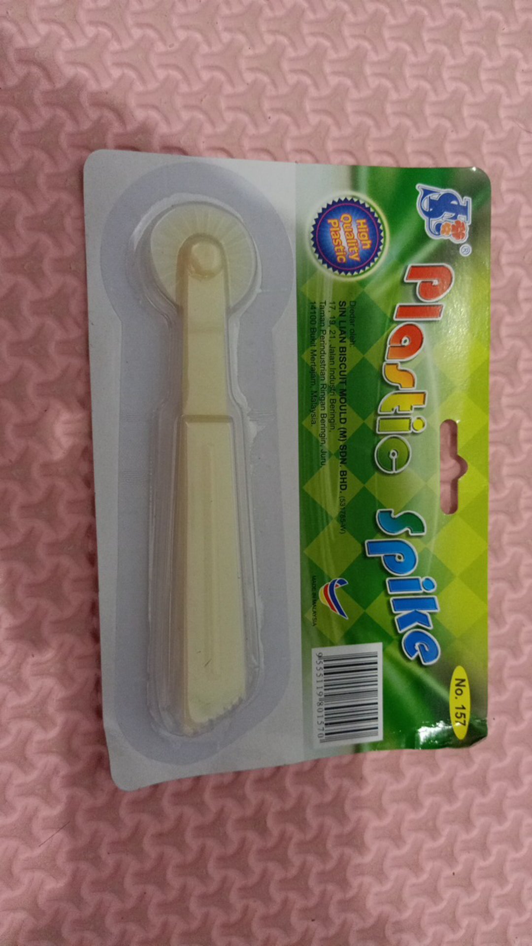 Penjepit Kue Nastar Sin Lian - Malaysia No.157