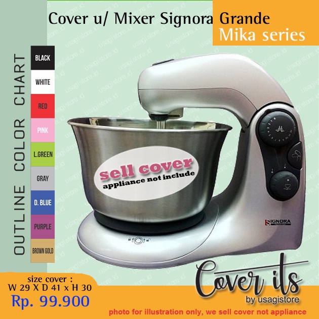 COVER UNTUK MIXER SIGNORA GRANDE