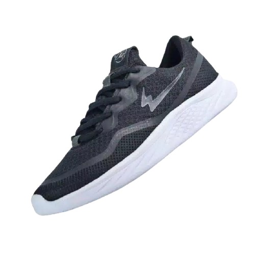 Sepatu Sneakers Wanita Sport Shoes EAGLE JERSEY HITAM PUTIH X ANJI