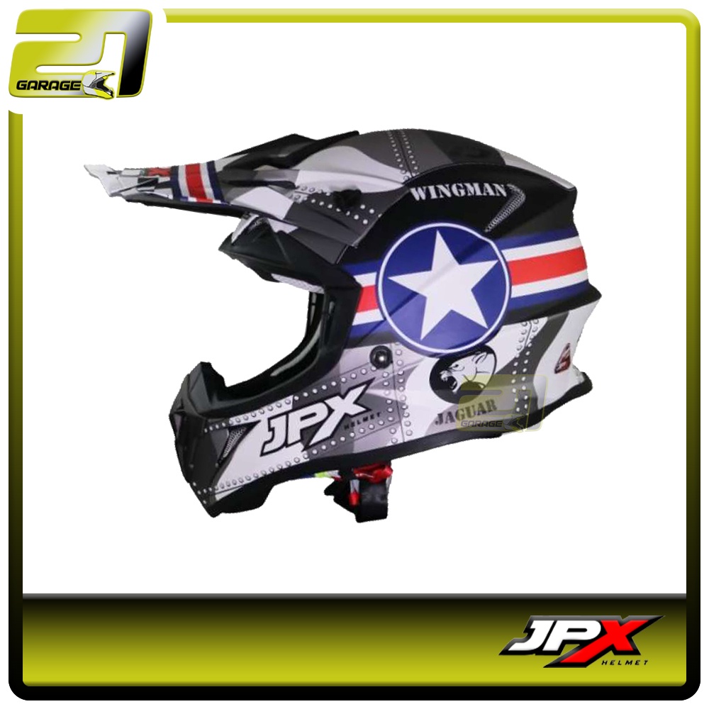 HELM CROSS JPX FOX 1 X 30 WINGMAN SUPERBLACK