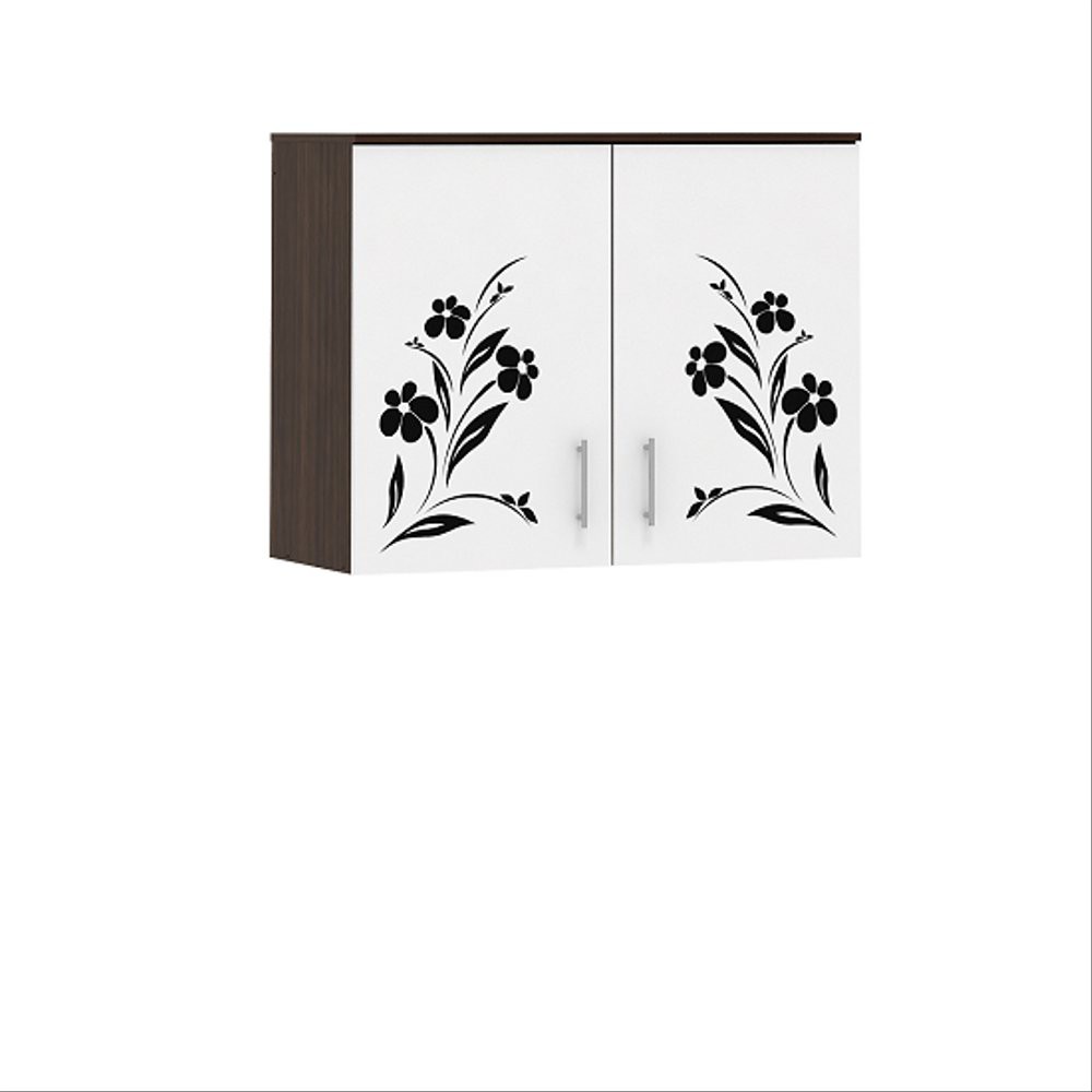 Metropolis Bufet Dapur Gantung AMERICAN WALNUT - WHITE DAHLIA KC WU80 Limited