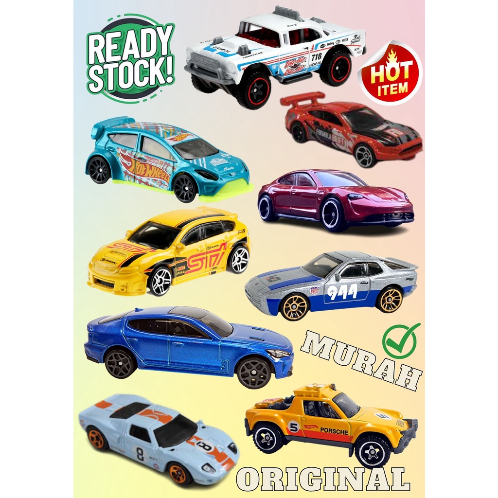 Hot Wheels Murah Original Bebas Pilih Varian Model Pagani McLaren Tesla REAL CAR