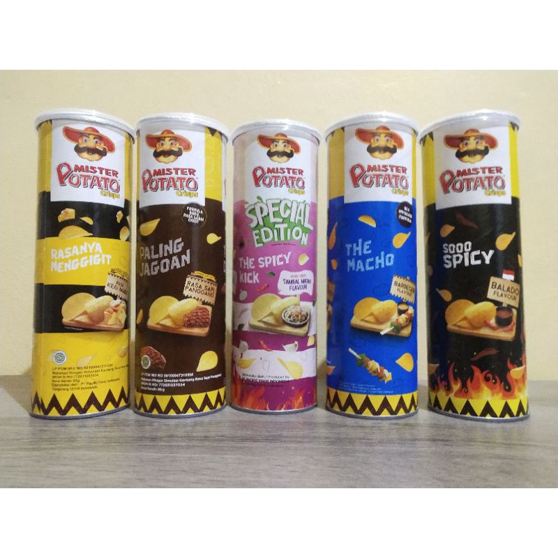 

MR POTATO rasa sama kaya pringles