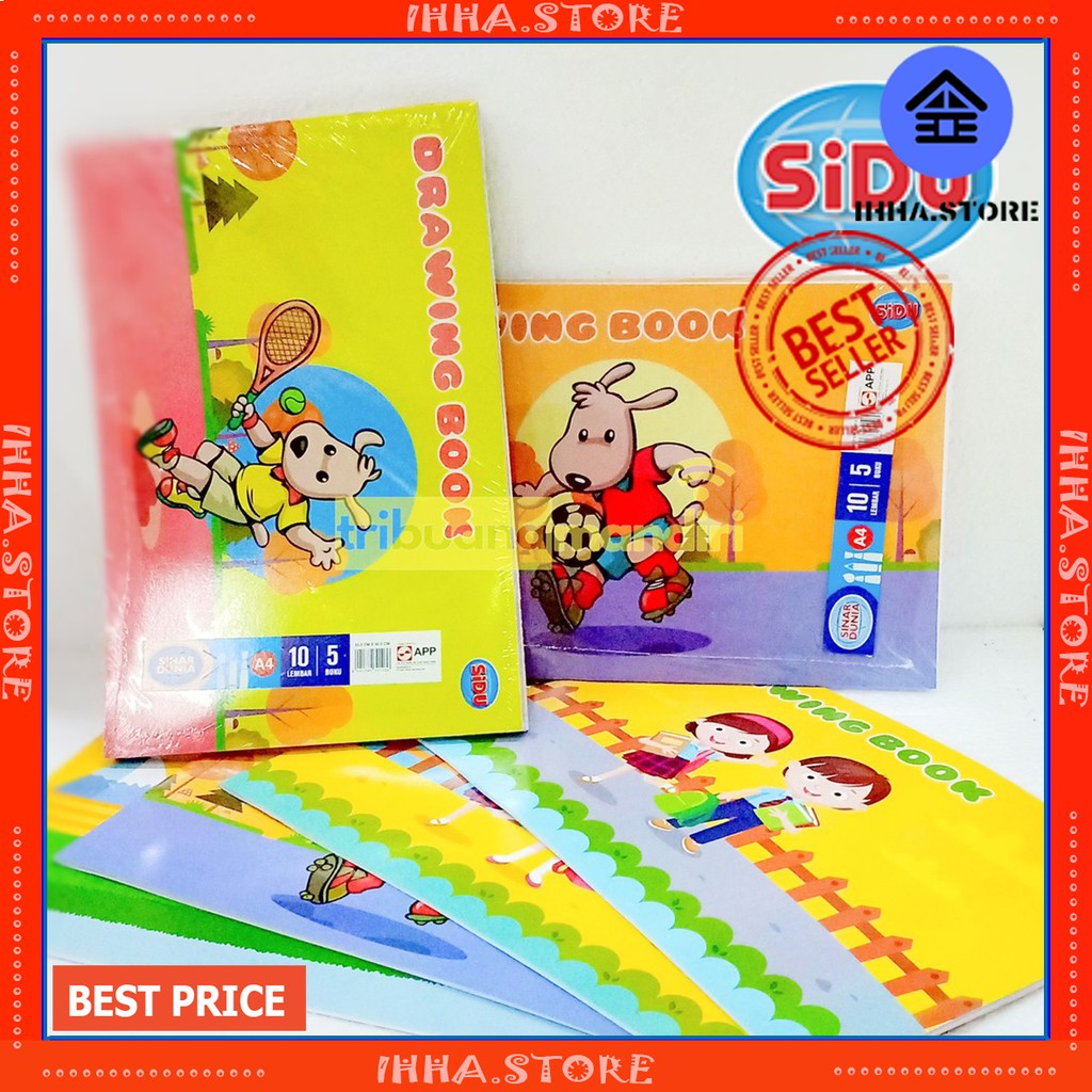 

BUKU GAMBAR A4 SIDU-ihha.store