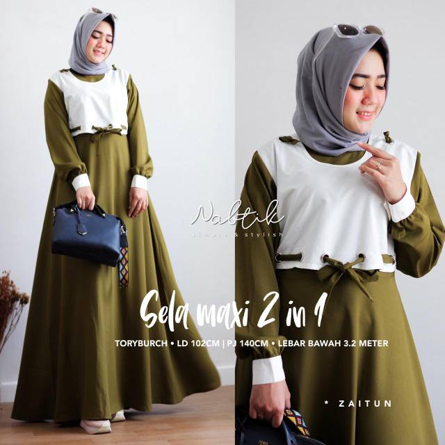 SELA MAXY 2 IN 1 //ORI NABTIK//BEST SELLER