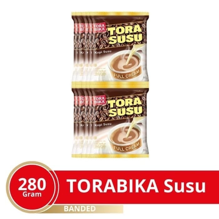 

201ggffg Torabika Susu Banded 10 Sachet @28 Gr Ds20X11