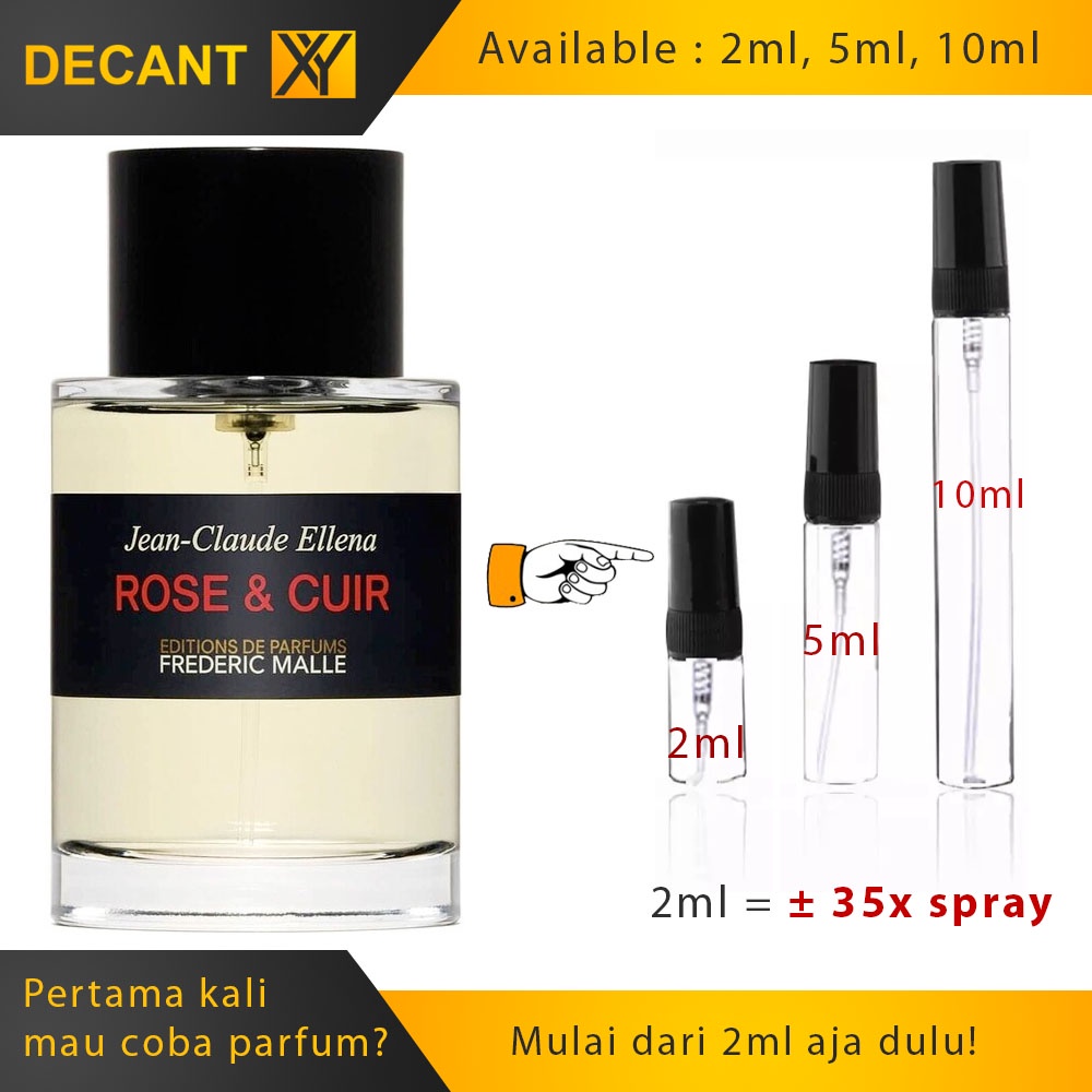 Decant Parfum Frederic Malle Rose and Cuir EDP 2ml 5ml 10ml