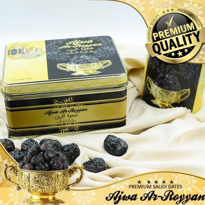 

Kurma Ajwa Ar Royan Kurma Ajwa Lembut Dan Enak 1Kilo Vivimarketht27