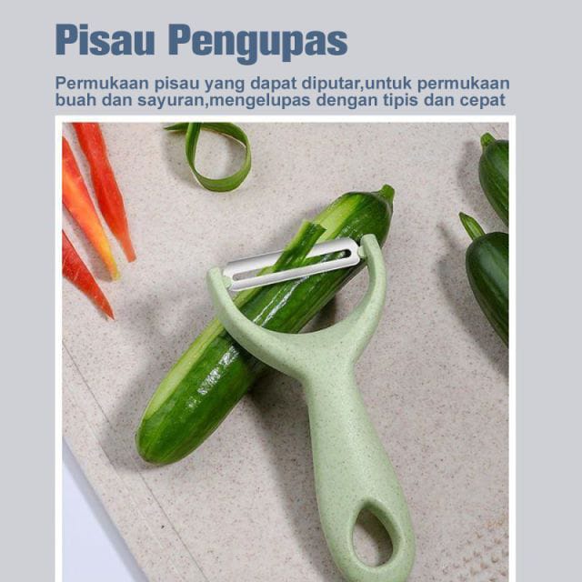 pisau set 6in1 anti lengket Pisau Dapur Set Premium Quality 6 In 1 pasarmurah