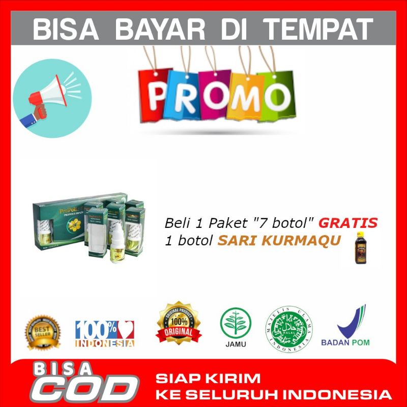Obat nyeri telinga, berair dan berdenging tradisional | PROPOLIS SM BRAZIL ORI 