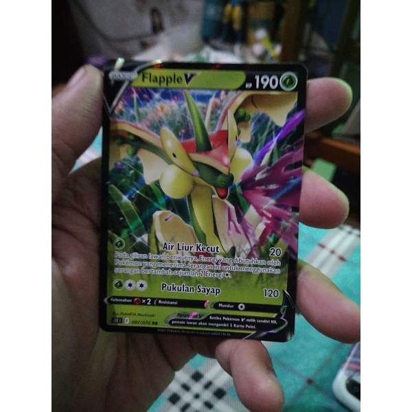 kartu pokemon bahasa Indonesia flappe v rr