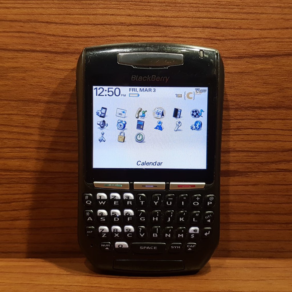 HP Handphone Blackberry BB 8707g Badak Jadul Jadoel Legendaris Spt 8220 Atau Bold atau 9105