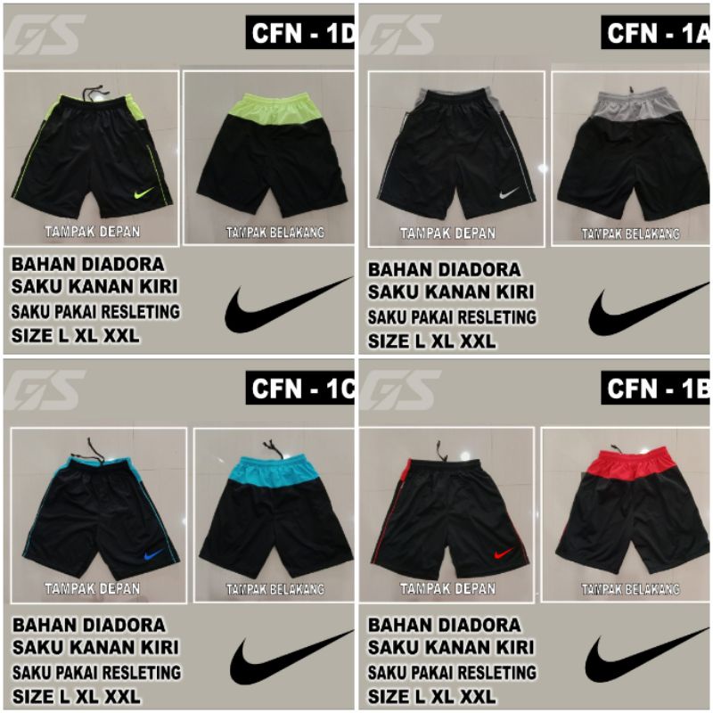 Celana bola olahraga futsal tenis badminton premium