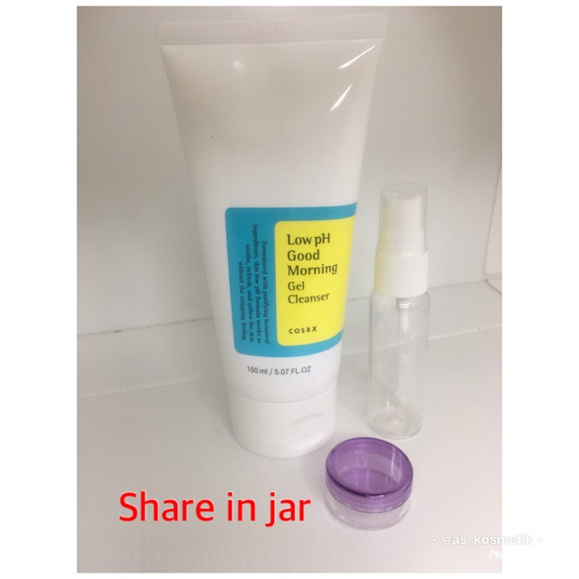 Cosrx low ph good morning facial wash share in jar