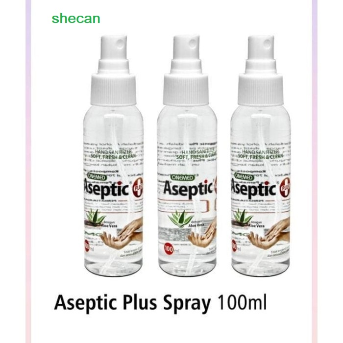 Aseptic Plus Spray Onemed 100ml / Hand Sanitizer Travel Sized