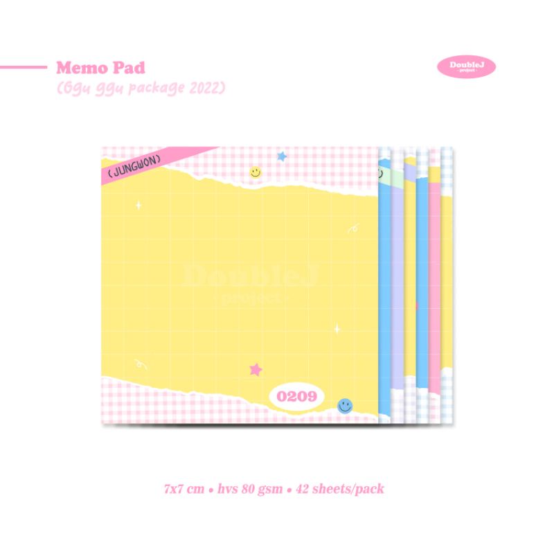

Memo Pad ENHYPEN Gguggu Package 2022 Ed. / Note Pad / Memo Sheets