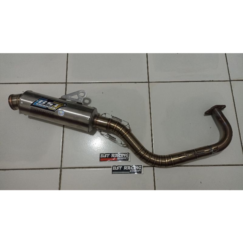 Knalpot Matic BST Racing || Bekas Istimewa || Inlet 38 || For MioSporty MioJ MioM3