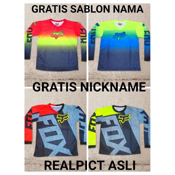 JERSEY KAOS MOTOR CROSS ANAK-BAJU KAOS SEPEDA/Jersey baju sepda anak/baju motor cross anak