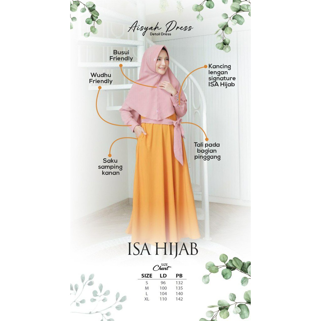 Aisyah Dress by IsaHijab