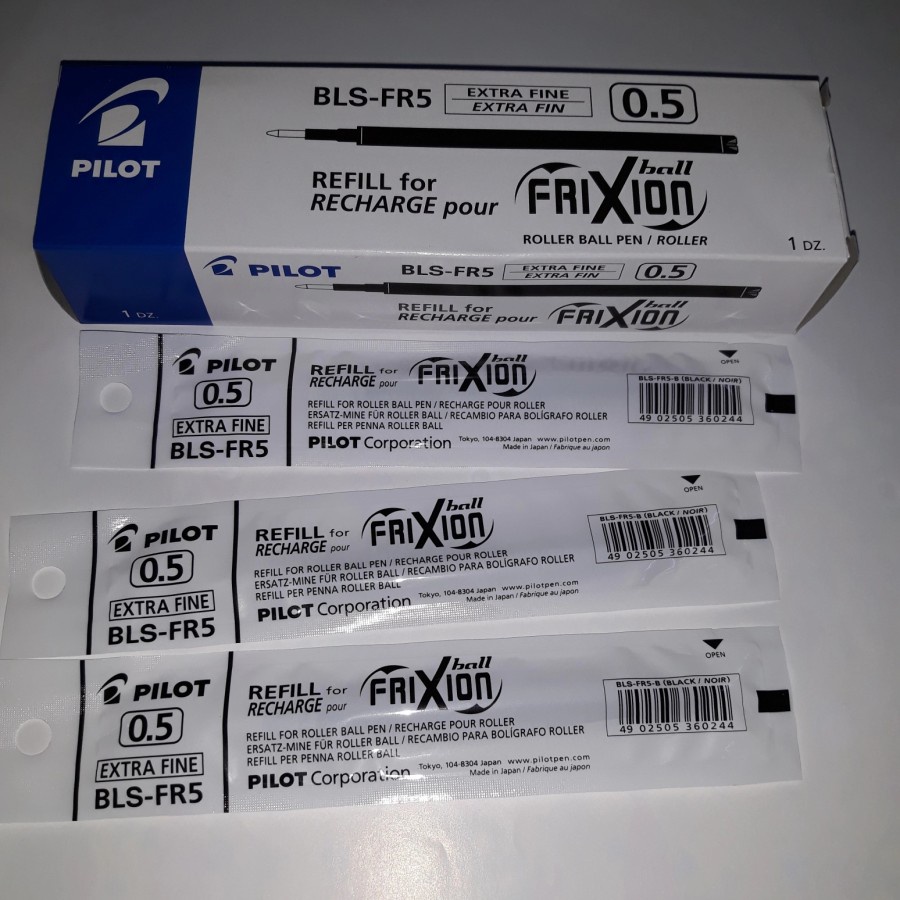 Refill Pilot Frixion (refill u pulpen yg bisa dihapus)