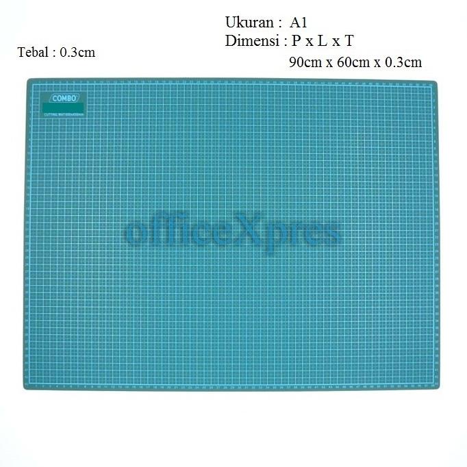 

TERBARU Alat Pemotong Cutting Mat / Alas Tatakan Potong Kertas A1 Combo