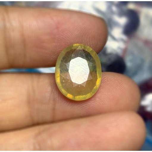 promo harga murah  Natural Sapphire Yellow Africa Safir Yakut Afrika Permata Batu Mulia Terbaru