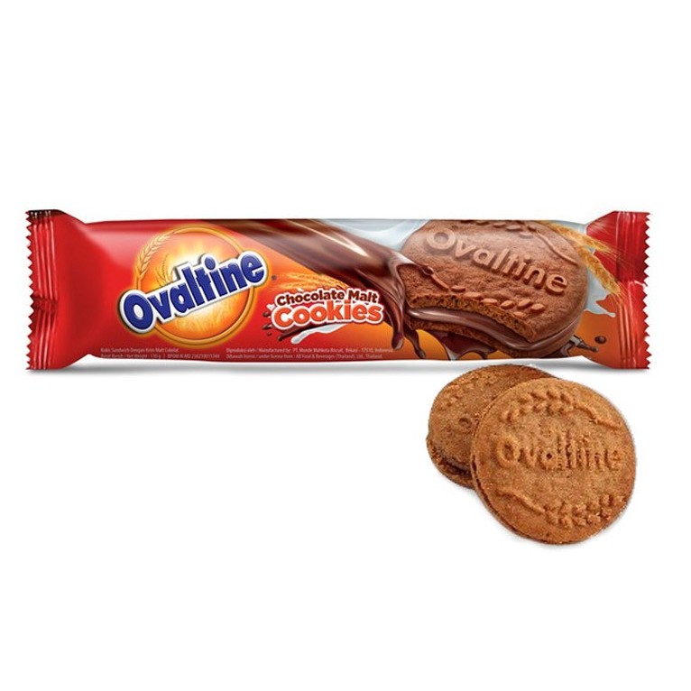 

Snack Cemilan Ovaltine Chocolate Malt Cookies - 24gr