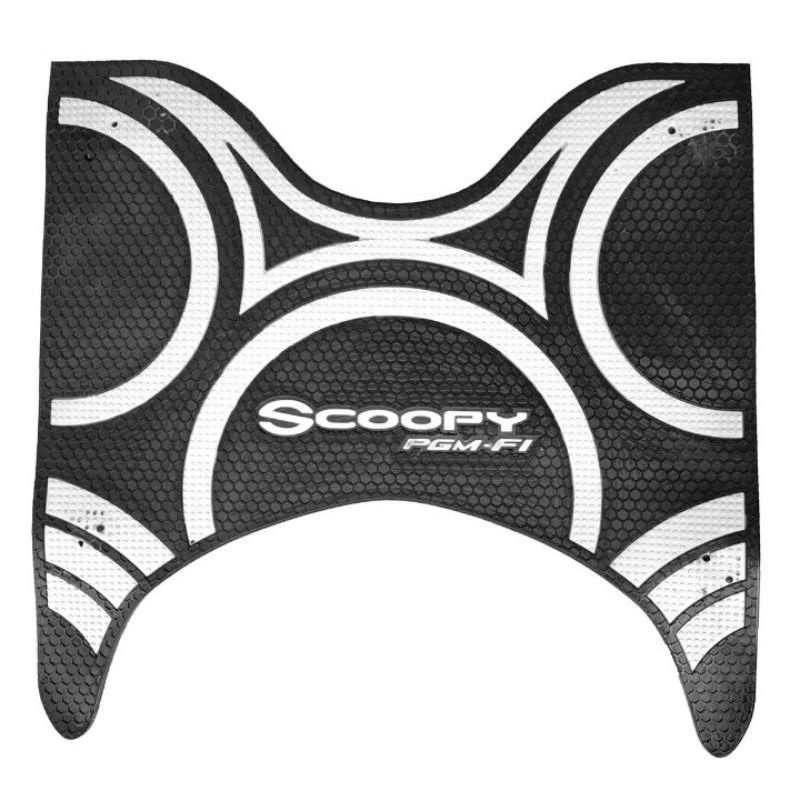 Karpet karet Scoopy, Karpet motor, Alas kaki Motor Scoopy bahan tebal anti licin