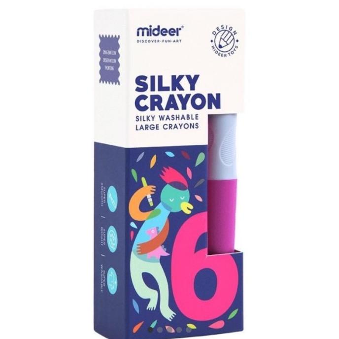 

Mideer Silky Crayon Isi 6