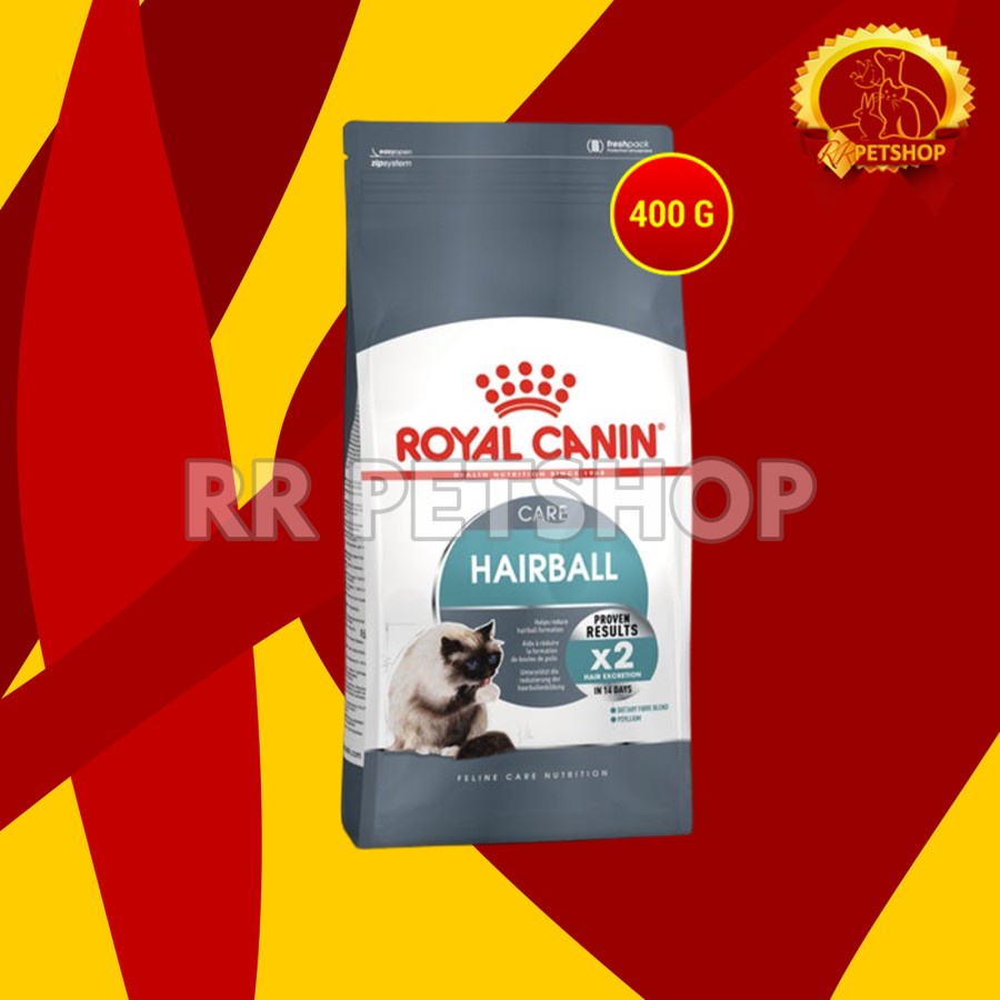 Royal Canin Hairball Care Cat Food Makanan Kucing cegah Hairball 400GR