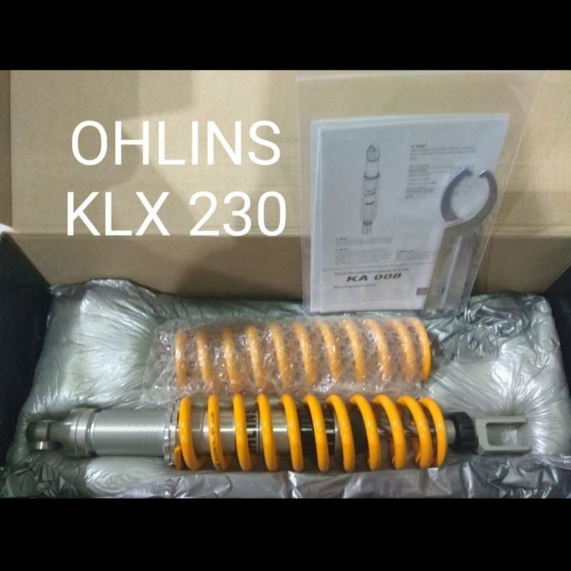 Shockbreaker Monoshock Shock Ohlins KA008 Kawasaki KLX 230 230R