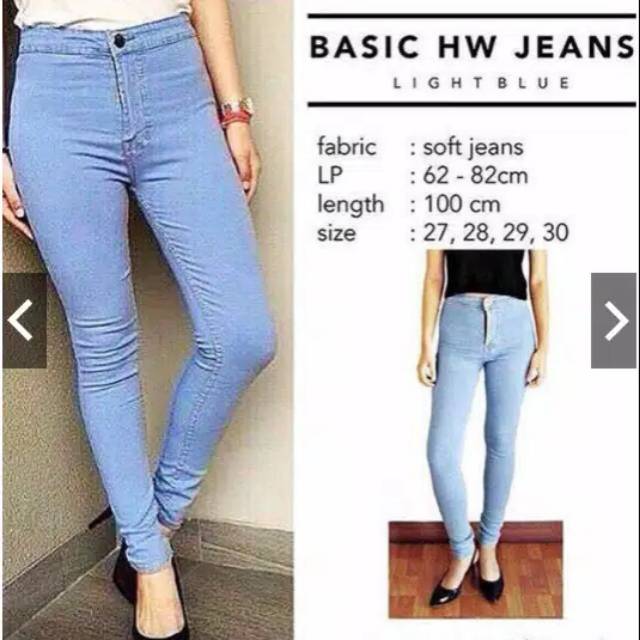 Basic highwaist jegging