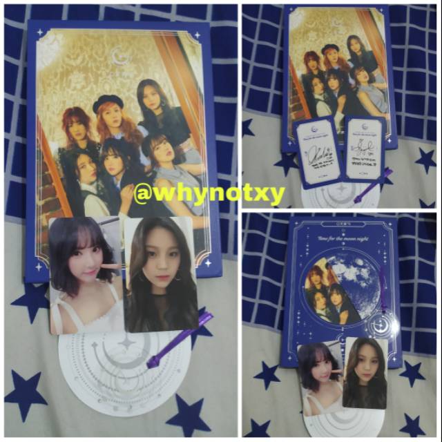 ALBUM GFRIEND [TIME FOR THE MOON NIGHT] SET PC EUNHA & UMJI